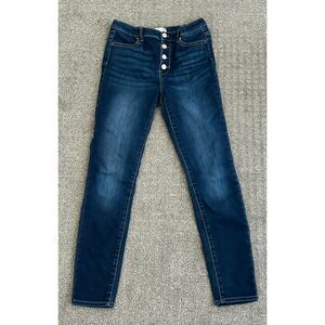 VINTAGE Style Jordache Super Skinny Jeans with Horse Logo Girls Size 18 Slim